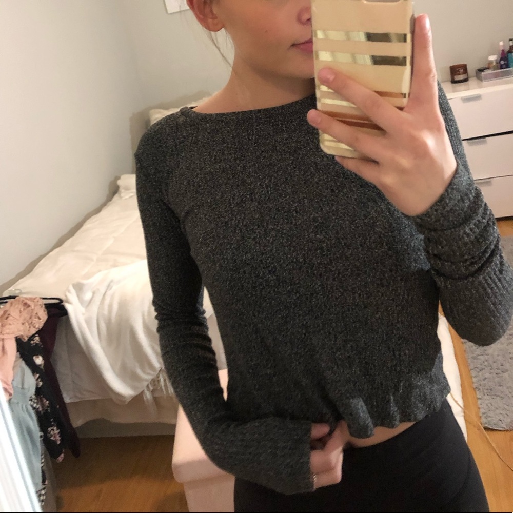 Cropped brandy sweater - Picture 6 of 6